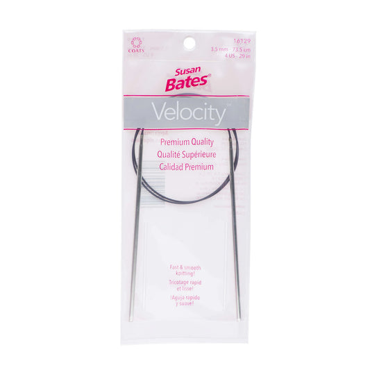 Velocity 29" Circular Knitting Needles - Size 4 (3.5mm)