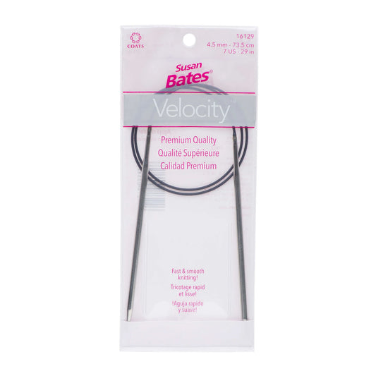 Velocity 29" Circular Knitting Needles - Size 7 (4.5mm)