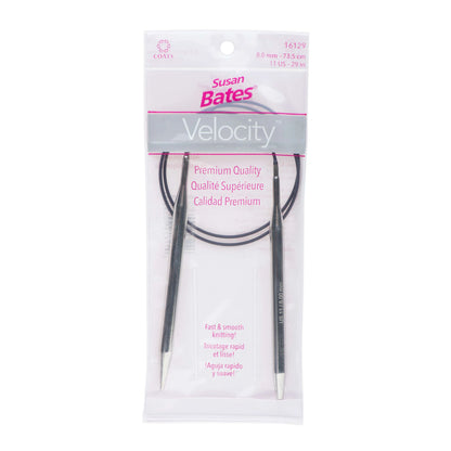 Velocity 29" Circular Knitting Needles - Size 11 (8mm)