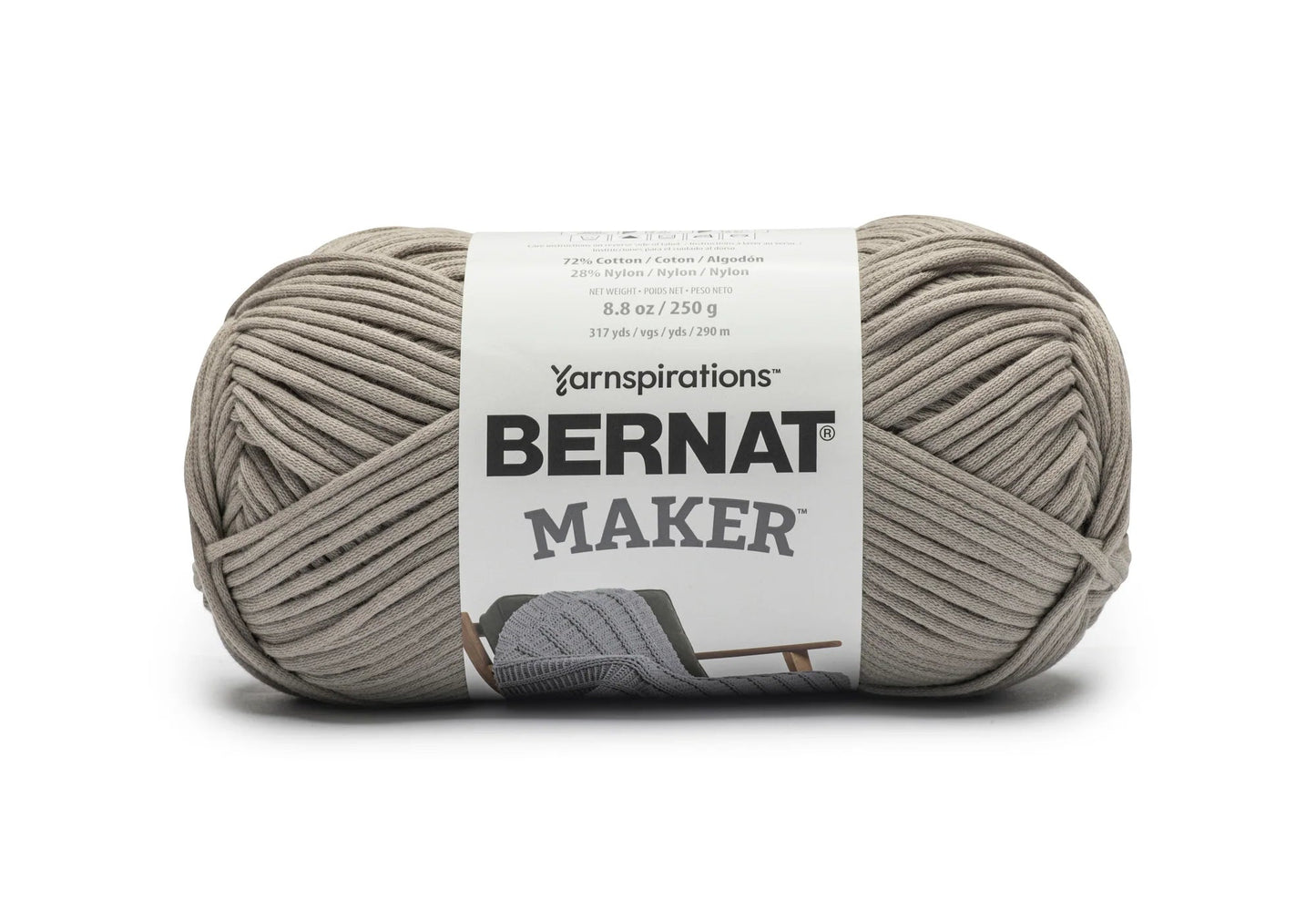 Bernat Maker Home Dec Yarn Skein - Clay
