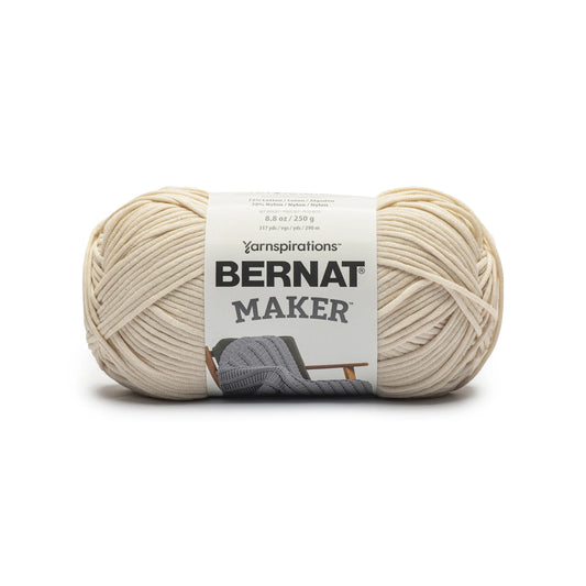 Bernat Maker Home Dec Yarn Skein - Cream