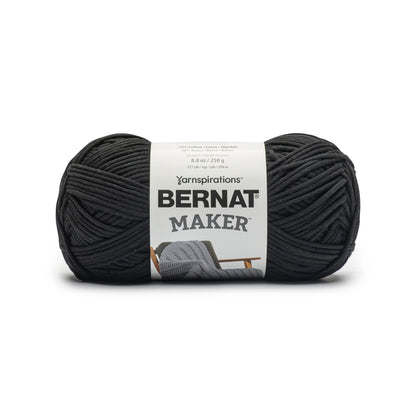 Bernat Maker Home Dec Yarn Skein - Black