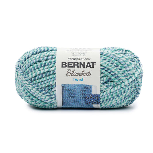 Bernat Blanket Yarn Skein - Making Waves Twist - 300g