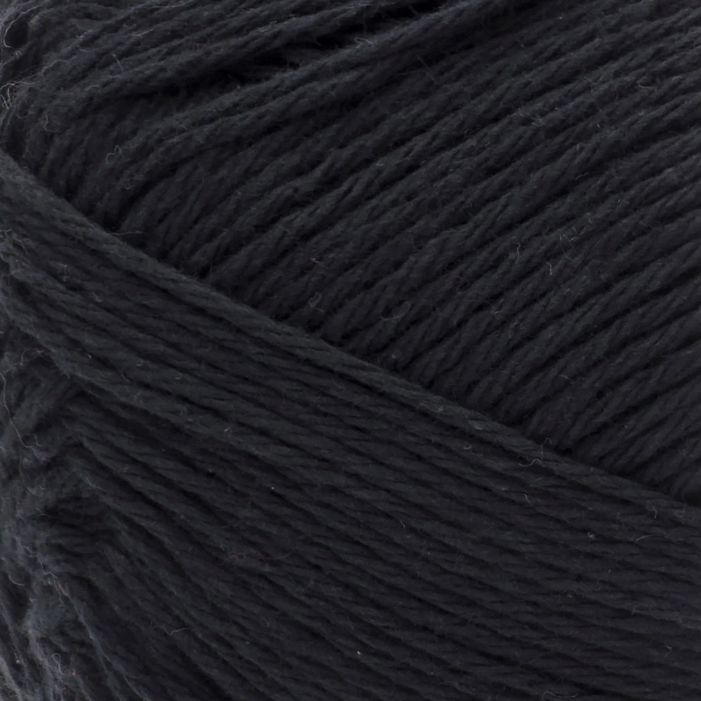 Bernat Handicraft Cotton Yarn - Black 12oz