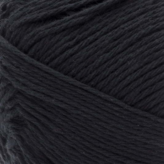 Bernat Handicraft Cotton Yarn - Black 12oz