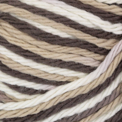 Bernat Handicrafter Cotton Yarn - Chocolate Ombré 1.5oz