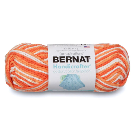 Bernat Handicrafter Cotton Yarn - Poppy 1.5oz