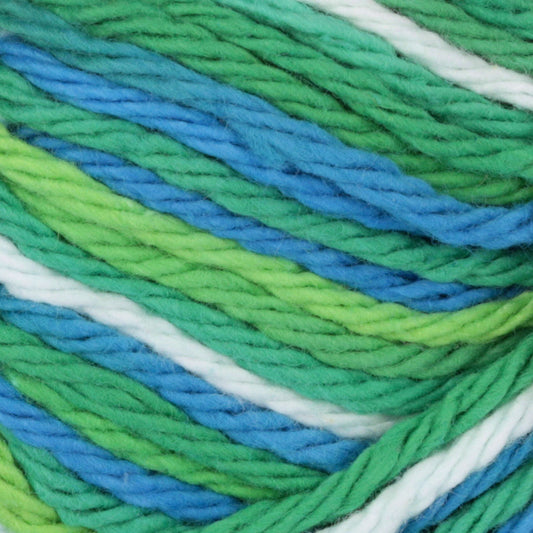 Bernat Handicrafter Cotton Yarn - Emerald Energy Ombré 1.5oz