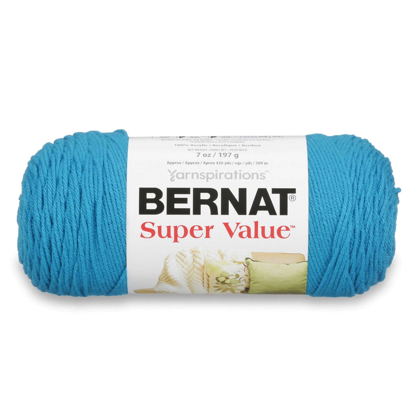 Bernat Super Value Yarn Skein - Peacock