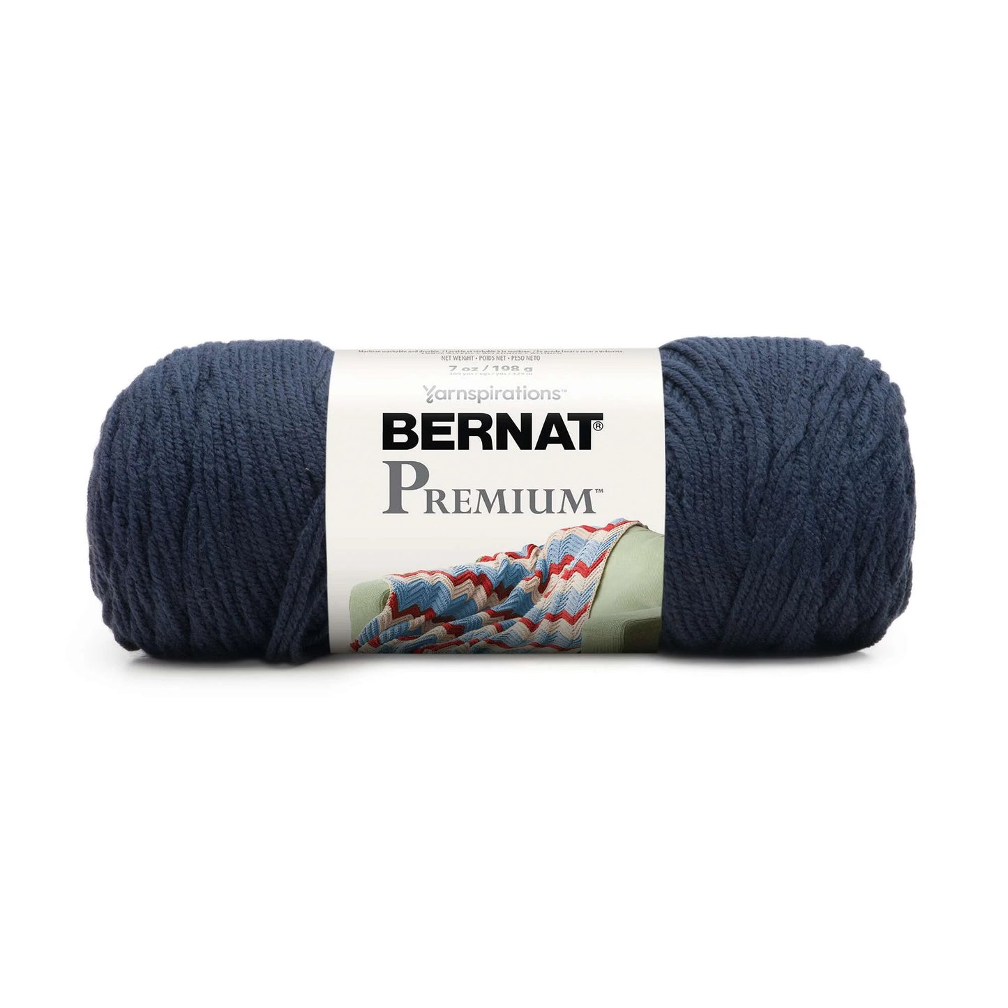 Bernat Premium Yarn Skein - Navy
