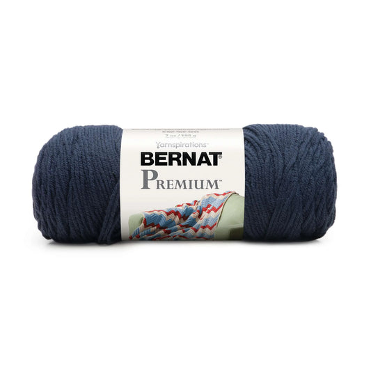Bernat Premium Yarn Skein - Navy