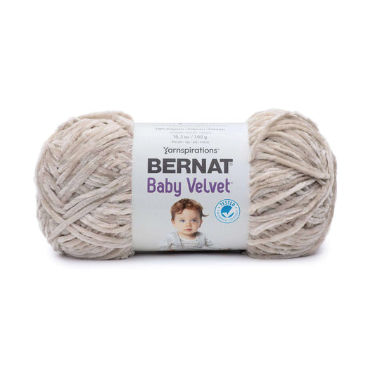 Bernat Baby Velvet Yarn - Bunny Brown 315 yds