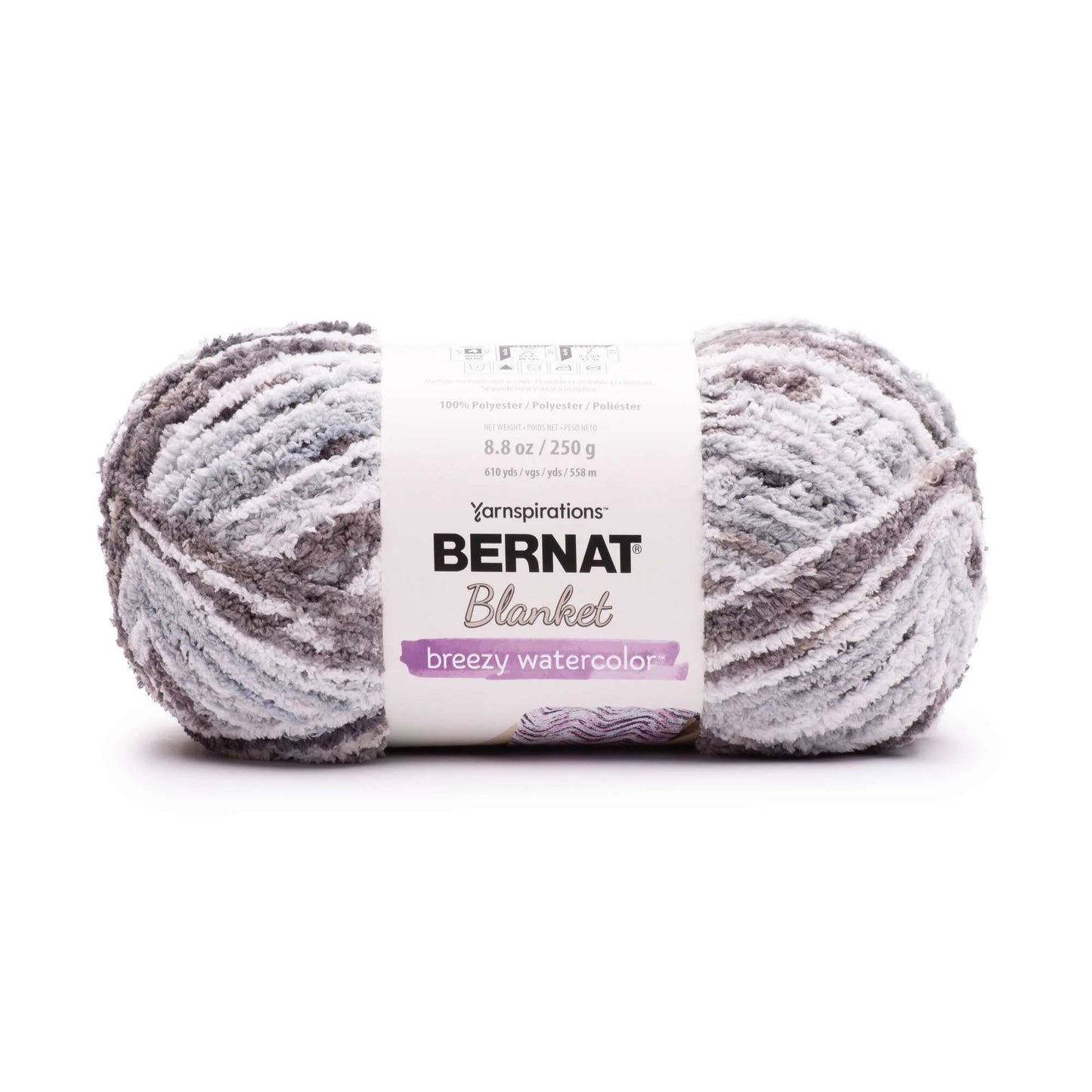 Bernat Blanket Breezy Watercolor Yarn - Liquid Cloud