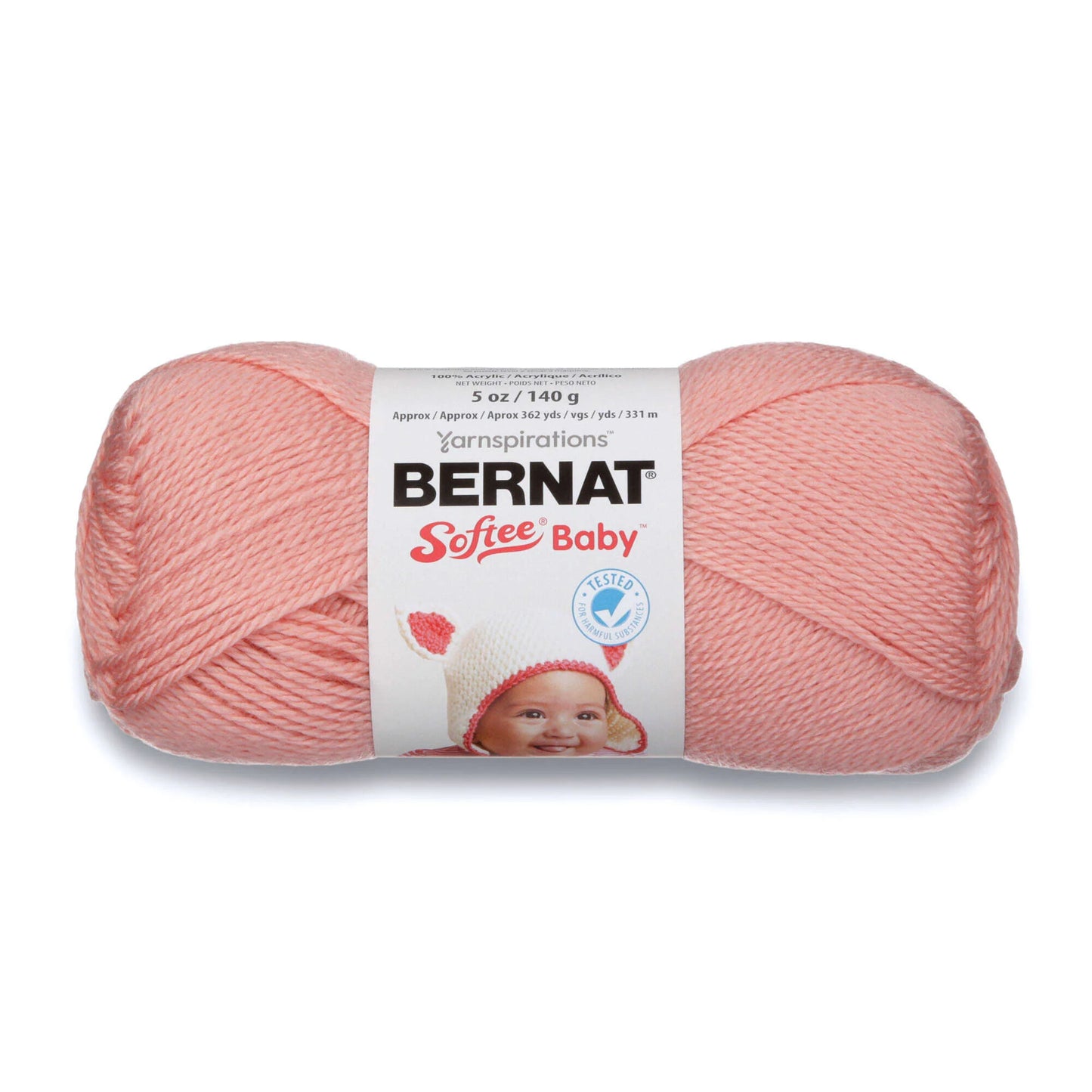 Bernat Softee Baby Yarn - Soft Peach