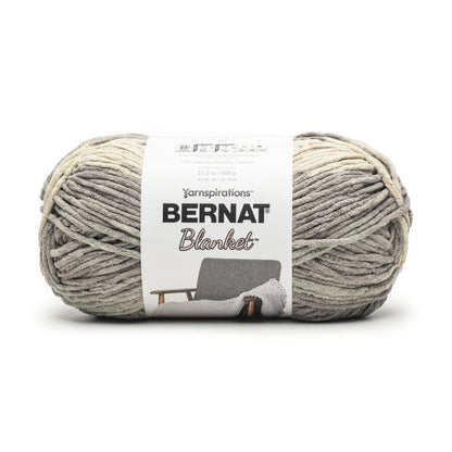 Bernat Blanket Yarn Skein - Silver Steel 600g
