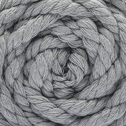 Bernat Macrame Cotton Cord Yarn - Silver Grey