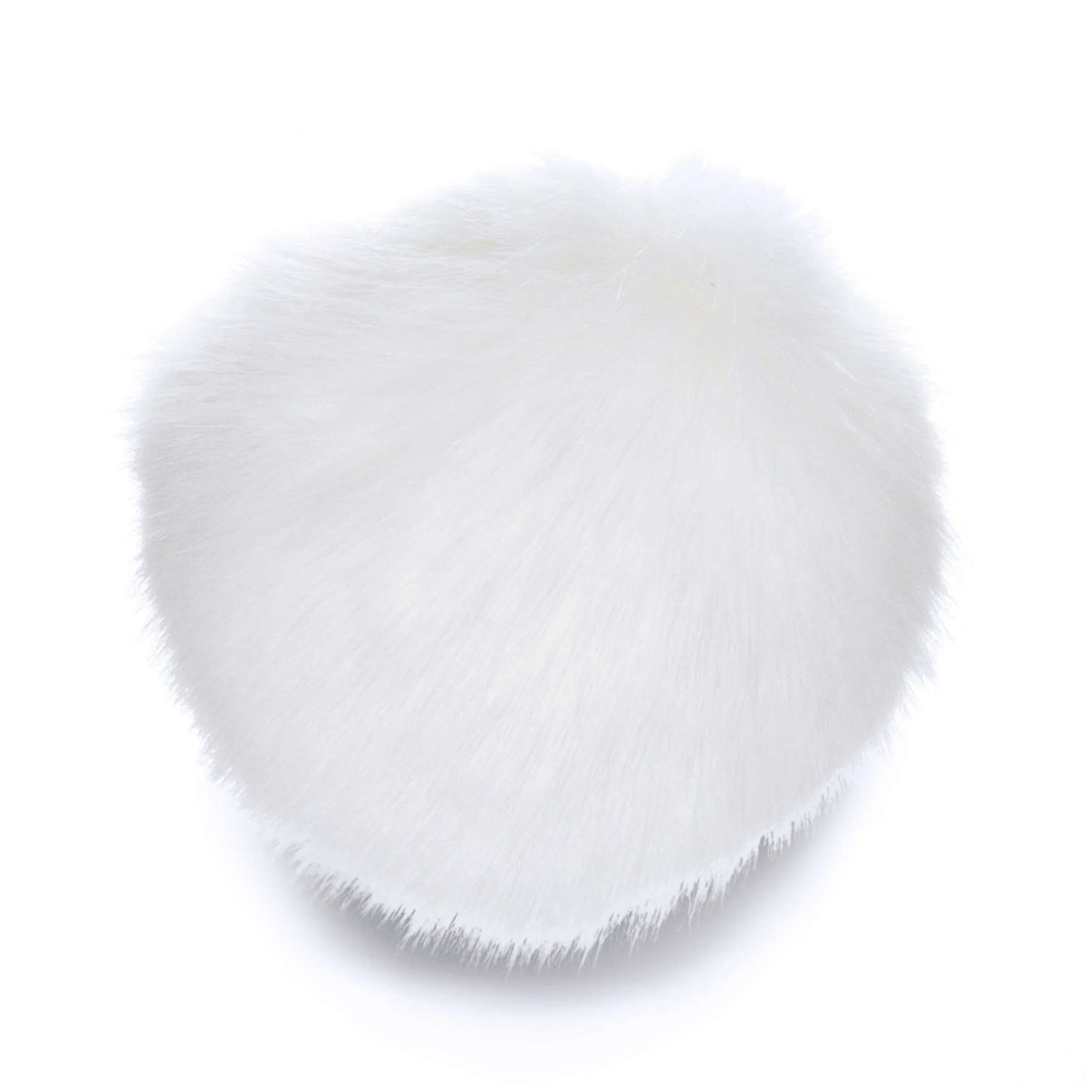 Bernat Pompom Faux Fur - White Rabbit