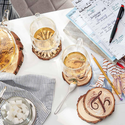 Arteza® Medium Wood Slices Set, 25 pc.
