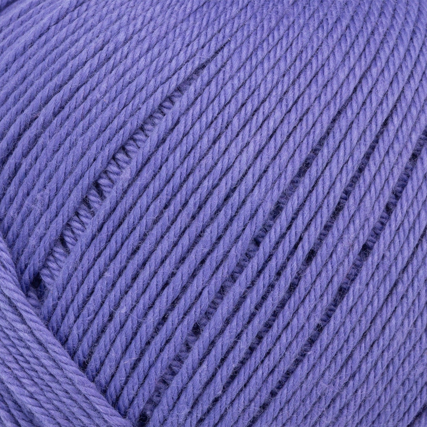 Close-up of a ball of purple yarn