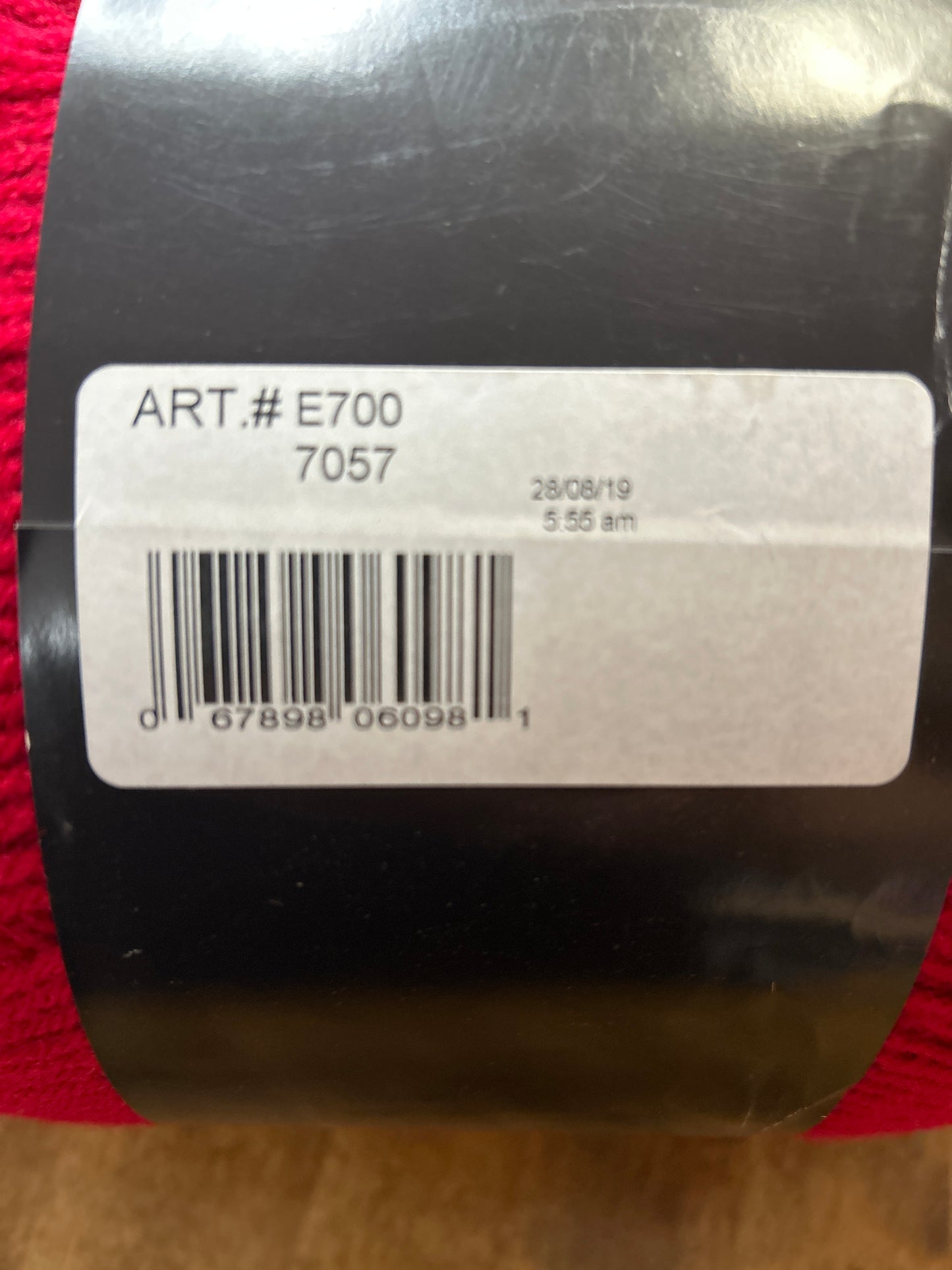 Red Heart Comfort Huge Yarn Skein - Cardinal Red 1000g