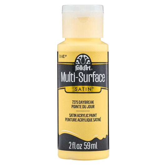 FolkArt Multi-Surface Satin Acrylic Paint 2 oz -7275 Daybreak