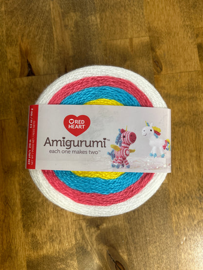Unicorn Amigurumi Yarn & Pattern - Red Heart