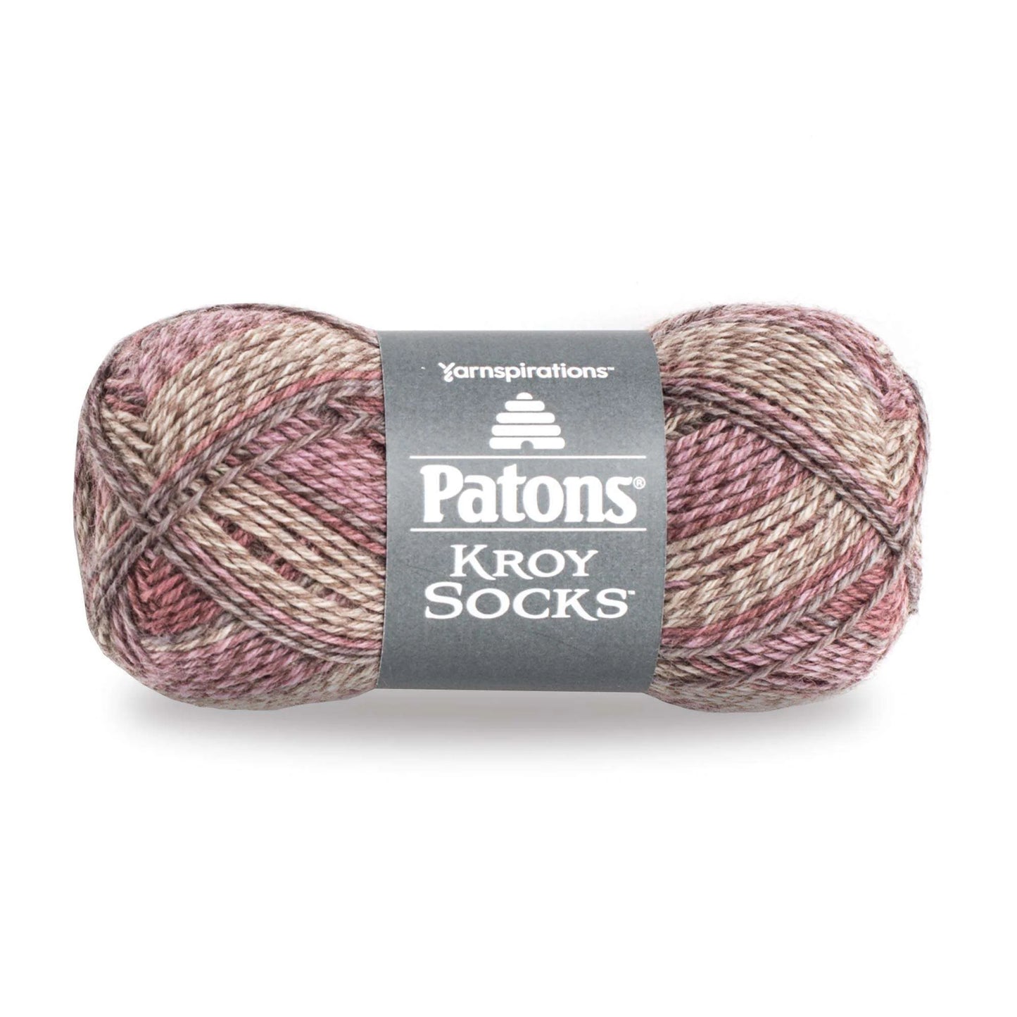 Patons Kroy Socks - Brown Rose Marl