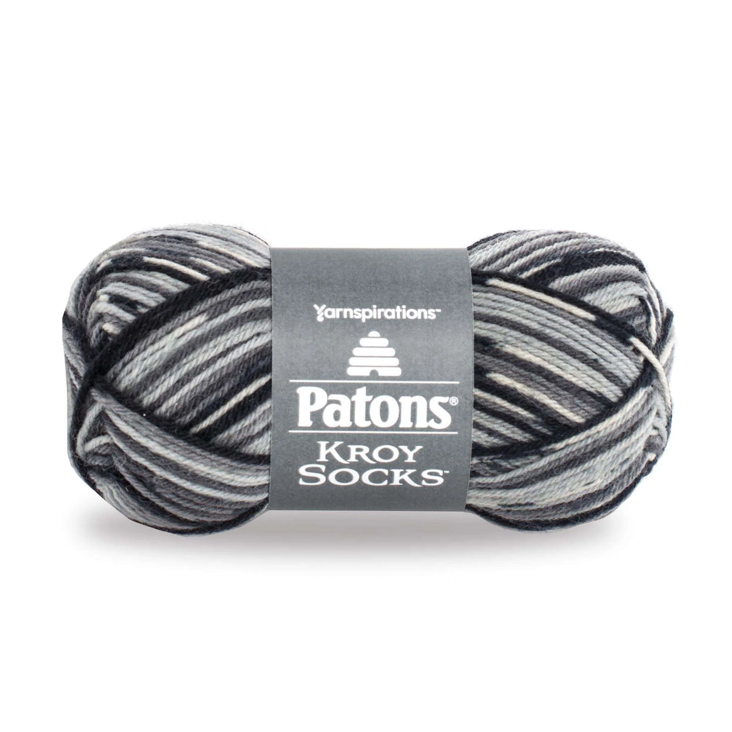Patons Kroy Socks - Slate Jaquard