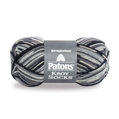 Patons Kroy Socks - Slate Jaquard