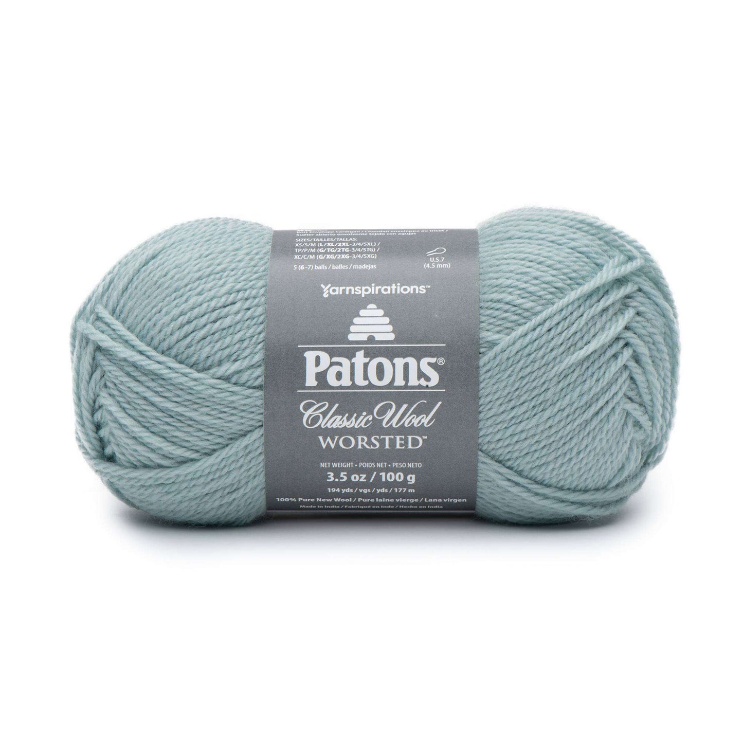 Patons Classic Wool Worsted - Seafoam Yarn