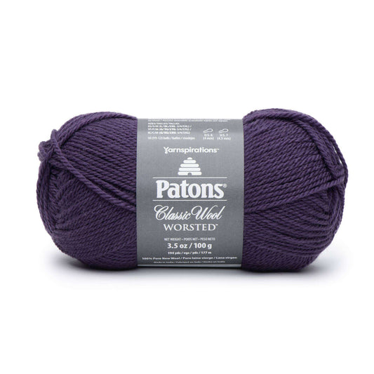 Patons Classic Wool Worsted - Purple Night Yarn