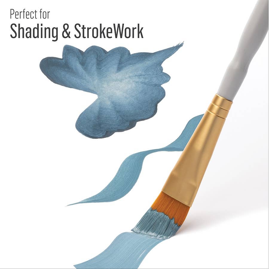 Folkart ® Angle Brush Set, 5-Piece