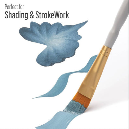 Folkart ® Angle Brush Set, 5-Piece