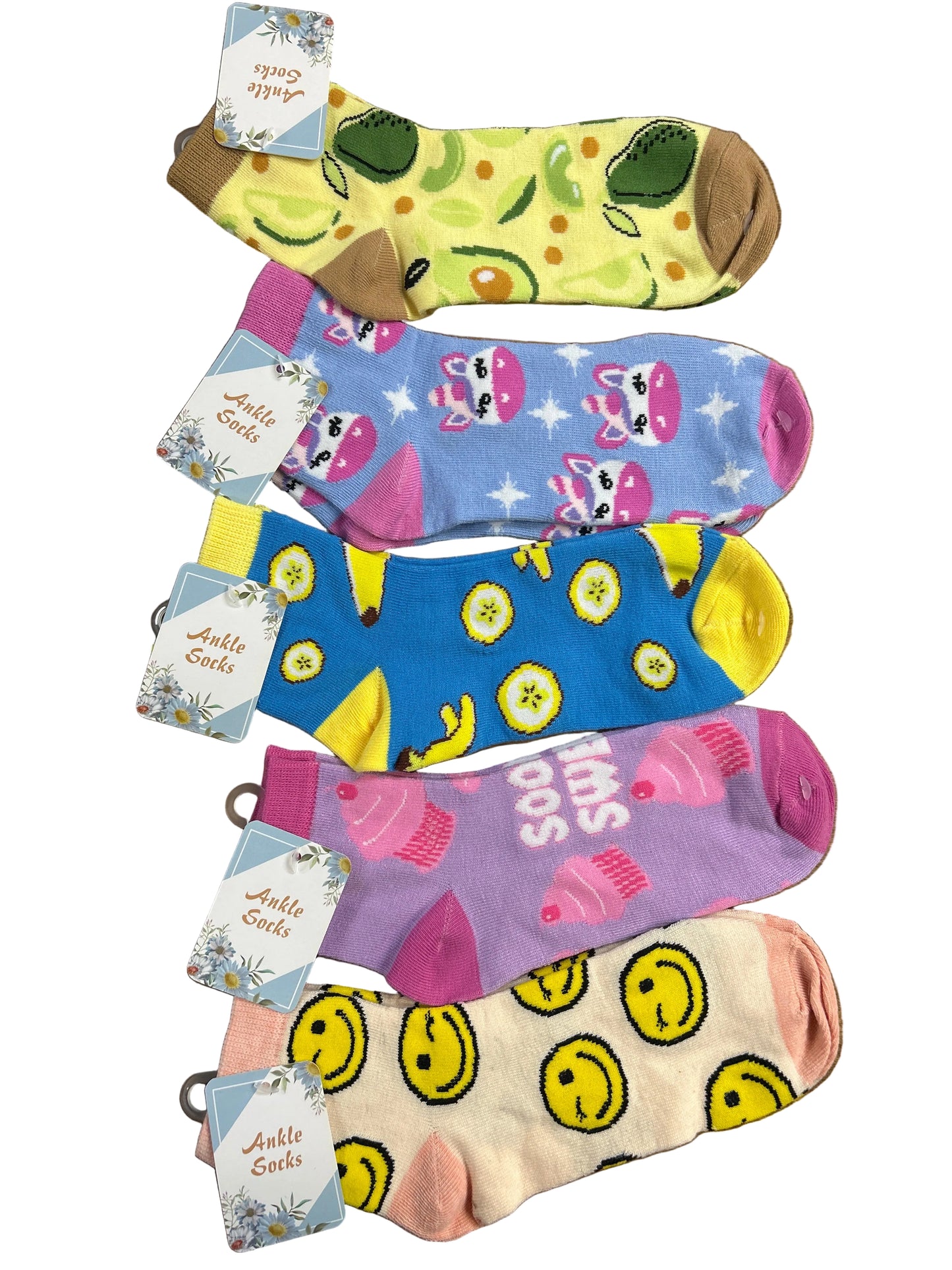 Pair of Ankle Socks - Assorted Styles
