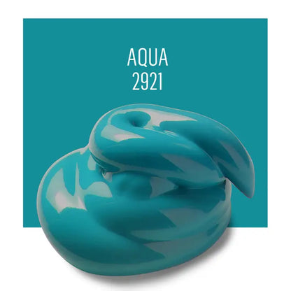 FolkArt Multi-Surface Satin Acrylic Paint 2 oz - 2921 Aqua