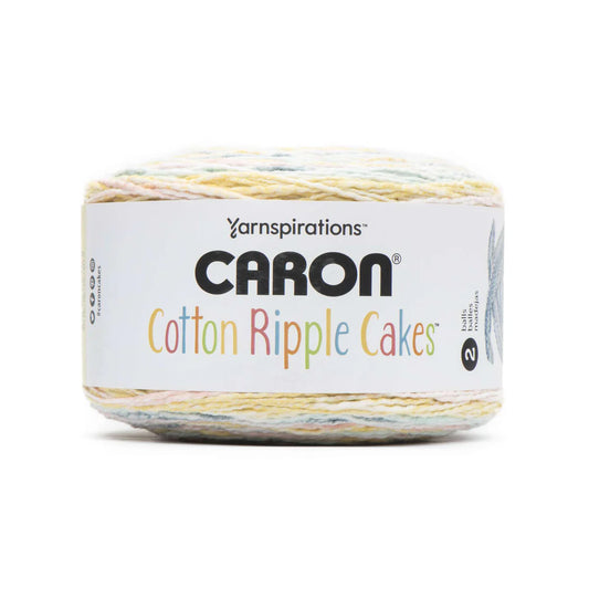 Caron Cotton Ripple Cakes Yarn - Wildflowers