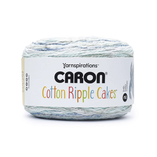 Caron Cotton Ripple Cakes Yarn - Summer Rain