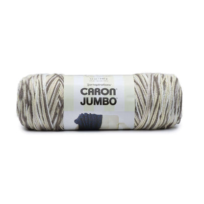 Caron Jumbo Print Driftwood Yarn Skein 12oz