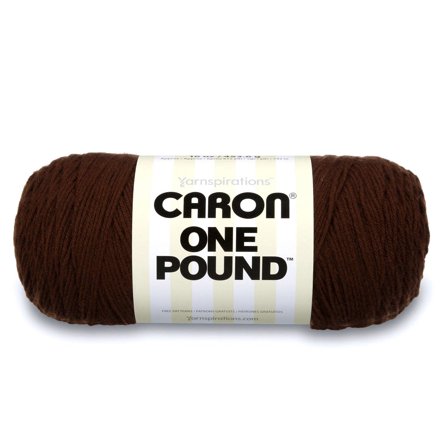 Caron One Pound Yarn Skein - Espresso