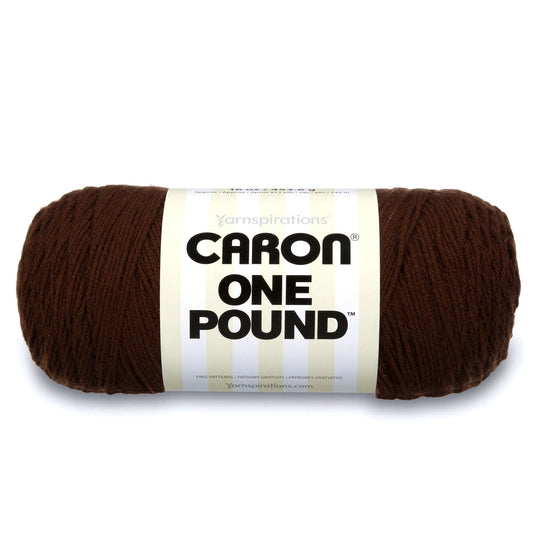 Caron One Pound Yarn Skein - Espresso