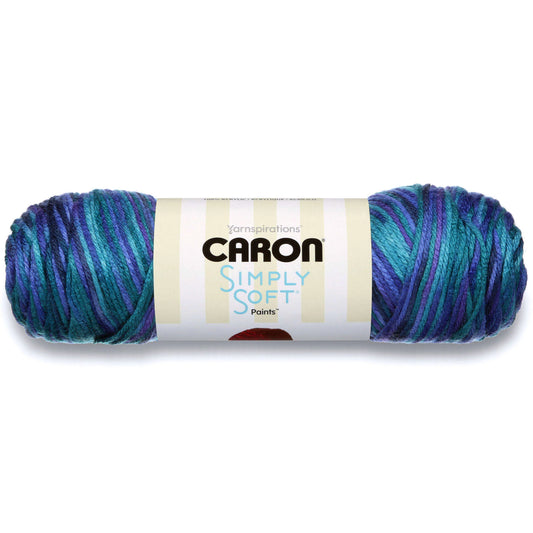 Caron Simply Soft Paint Yarn - Oceana