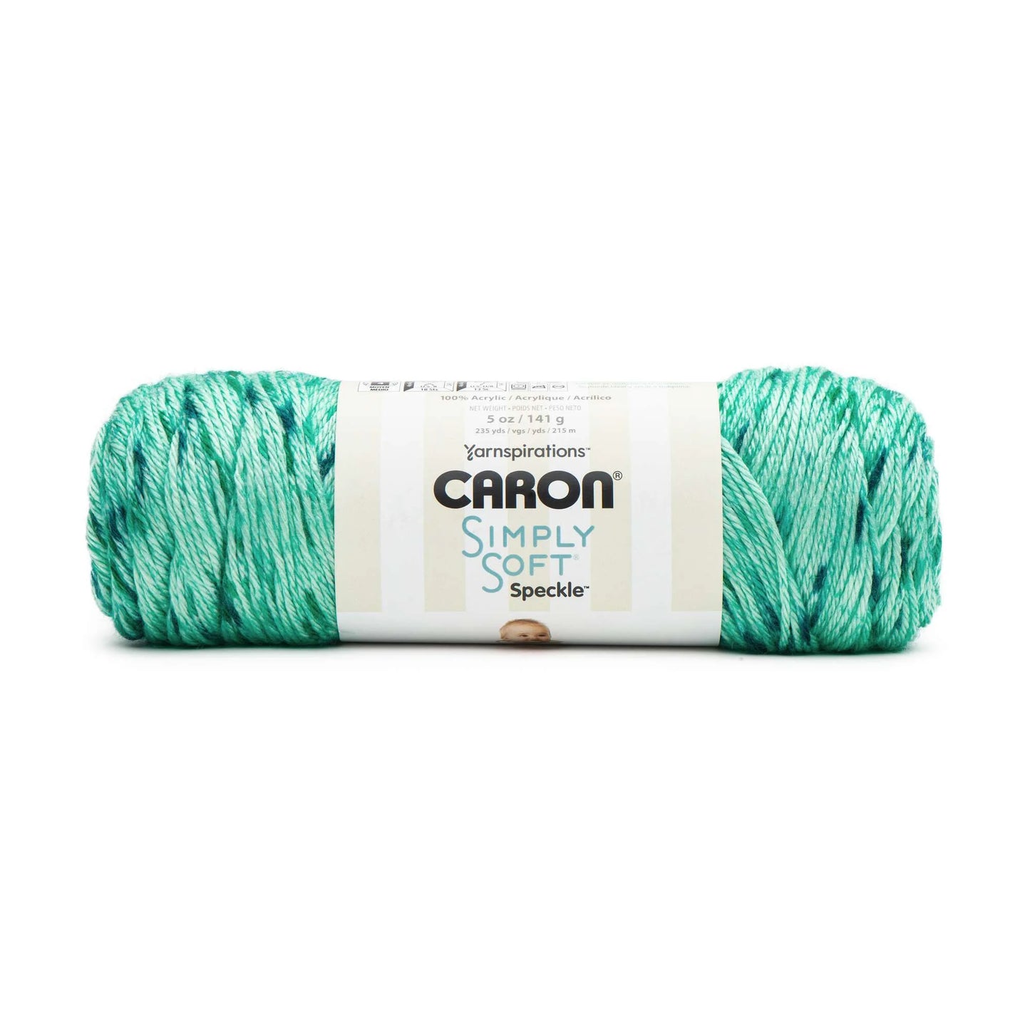 Caron Simply Soft Speckle Yarn - Riviera