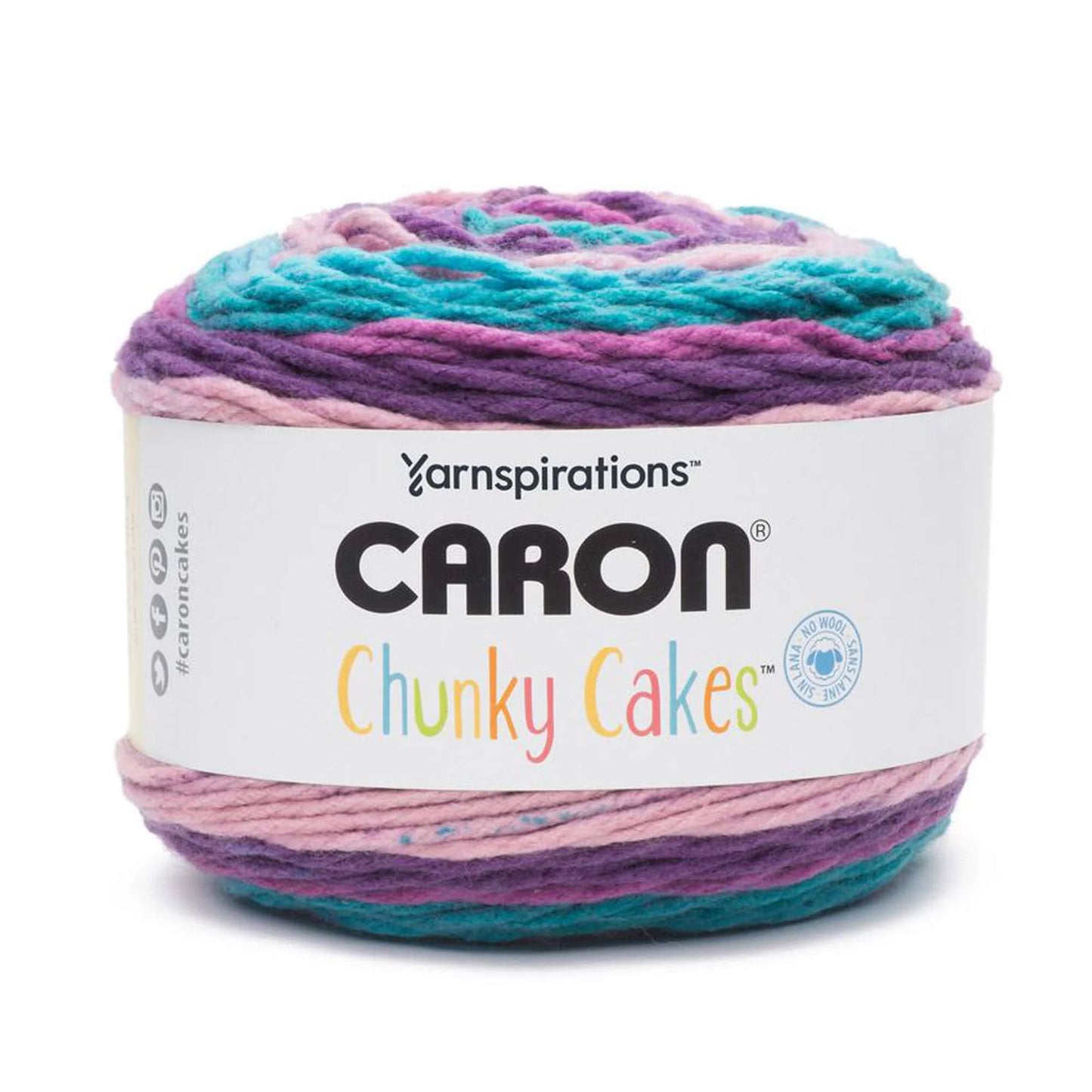 Caron Chunky Cakes Yarn - Plum Perfect