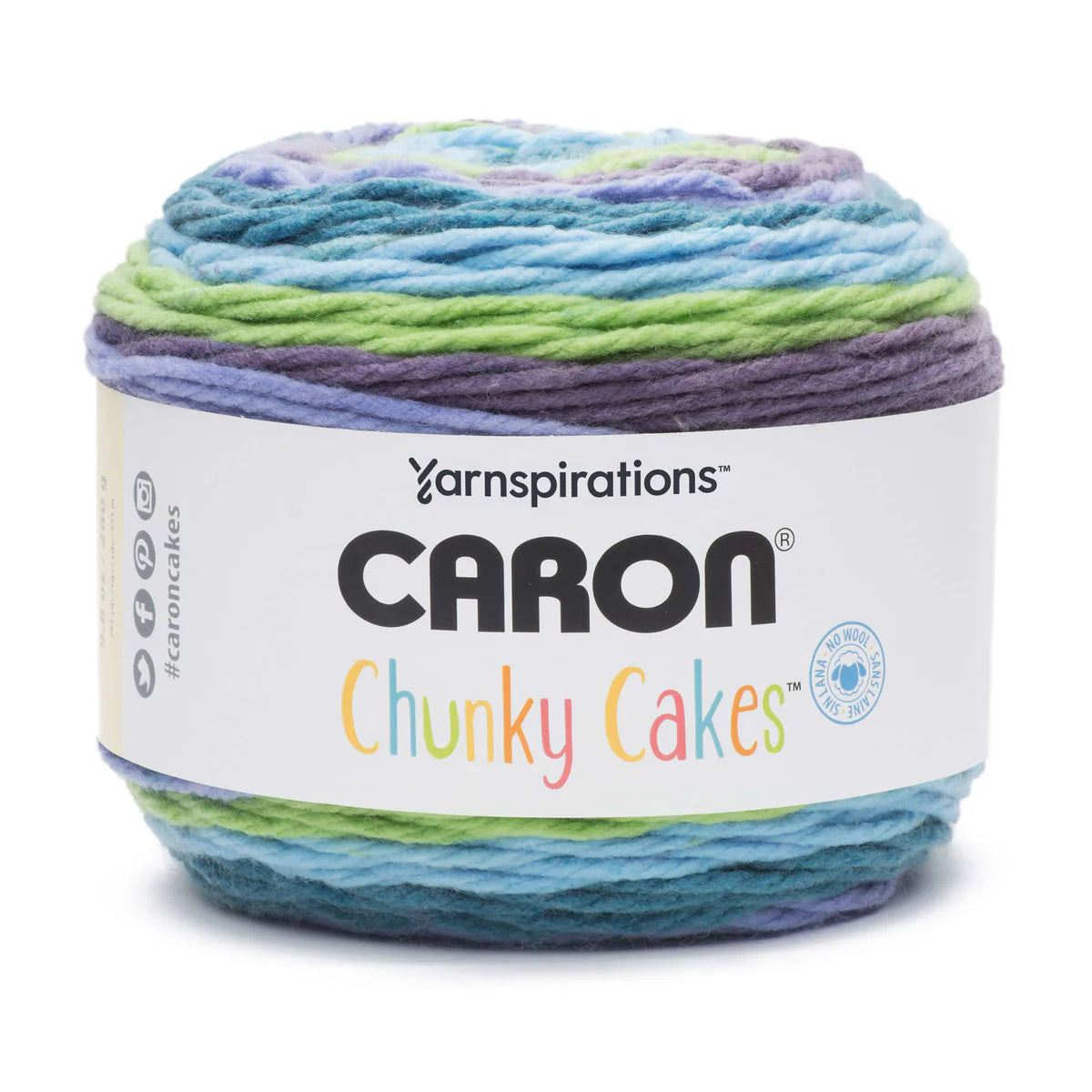 Caron Cotton Chunky Cakes Yarn - Galaxy Macarons