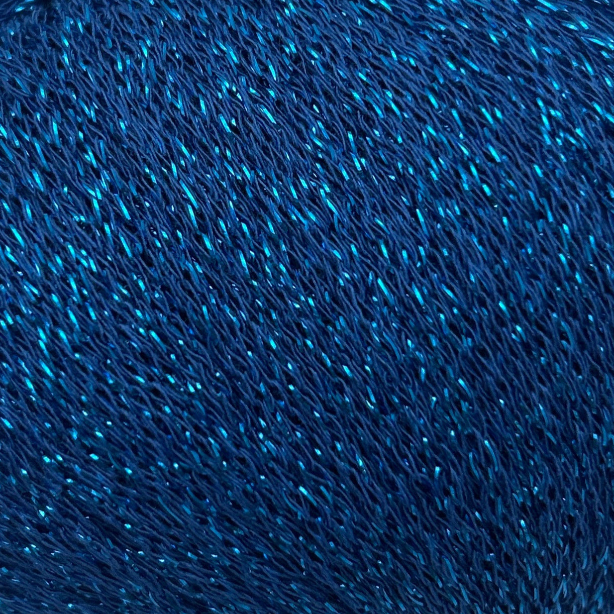 Close-up of blue fabric texture