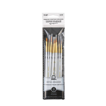 Folkart ® Detail Brush Set, 10-Piece