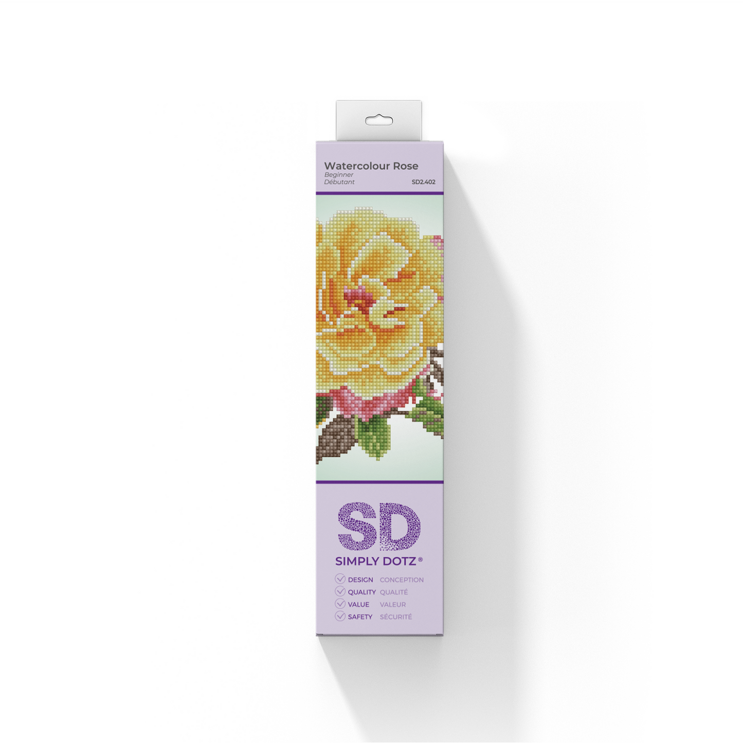 Watercolour Rose - Diamond Dotz Art Kit