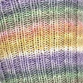 Close-up of a textured fabric with multicolor pattern