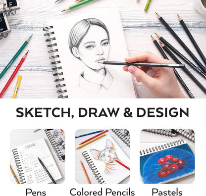 Arteza® Sketchbook  5.5"x 8.5" - 100 Sheets