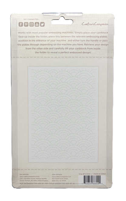 Cardstock packaging with text and a barcode on a white background